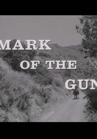 Póster de Mark of the Gun