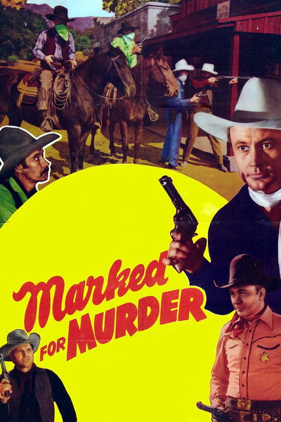 Póster de Marked for Murder