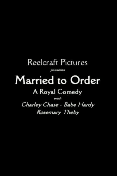 Póster de Married to Order