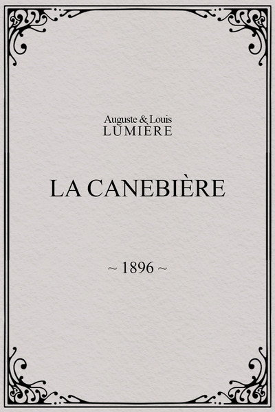Póster de Marseille, la Canebière