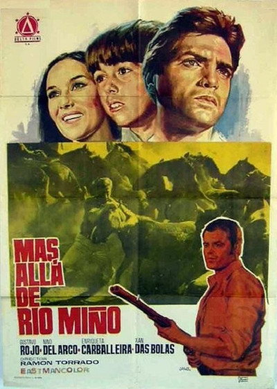 Póster de Más allá del río Miño