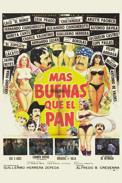 Póster de Mas buenas que el pan