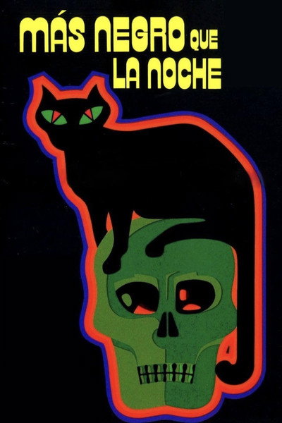 Póster de Más negro que la noche