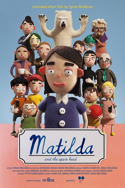 Póster de Matilda ir atsargine galva