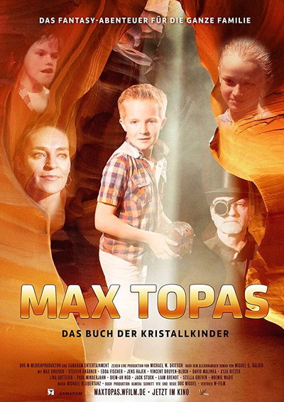 Póster de Max Topas - Das Buch der Kristallkinder