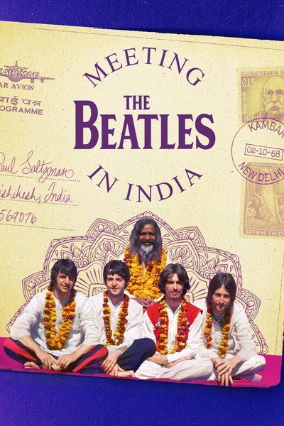Póster de Meeting the Beatles in India