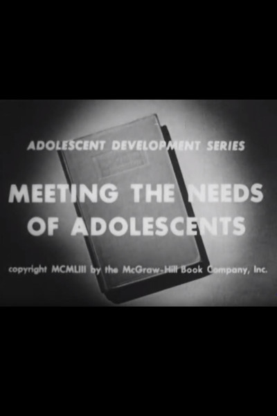 Póster de Meeting the Needs of Adolescents