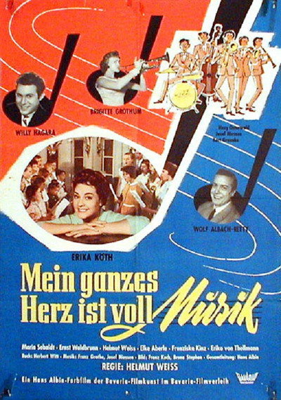 Póster de Mein ganzes Herz ist voll Musik