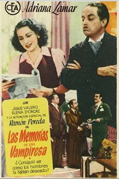 Póster de Memorias de una vampiresa