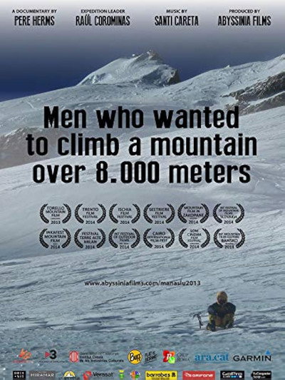 Póster de Men who wanted to climb a mountain over 8000 meters
