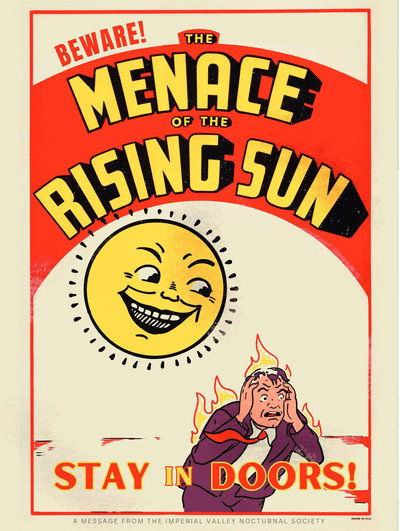 Póster de Menace of the Rising Sun