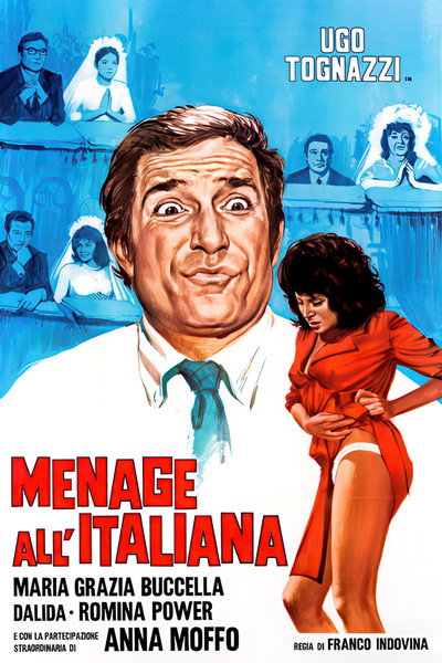 Póster de Menage a la italiana