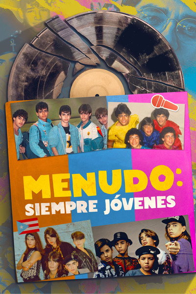 Póster de Menudo: Siempre jóvenes