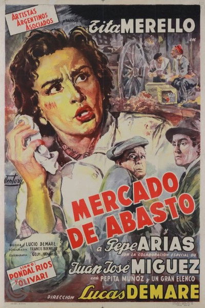 Póster de Mercado de abasto