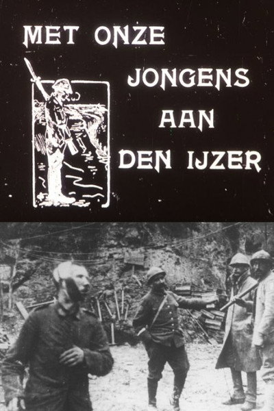 Póster de Met onze jongens aan de Ijzer