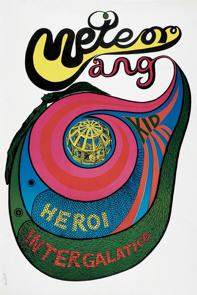 Póster de Meteorango Kid: Herói Intergalático