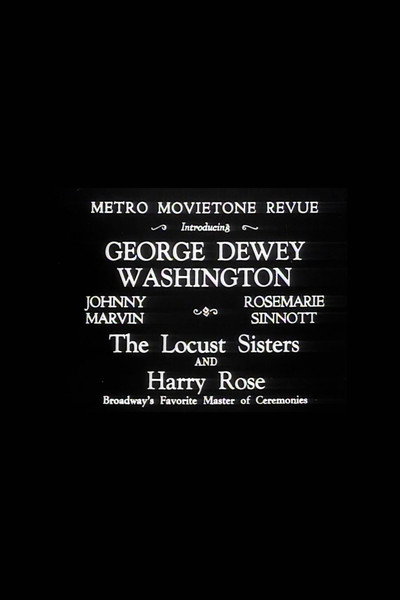 Póster de Metro Movietone Revue