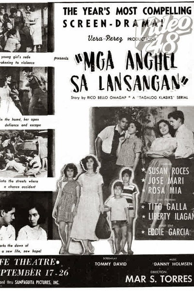 Póster de Mga anghel sa lansangan