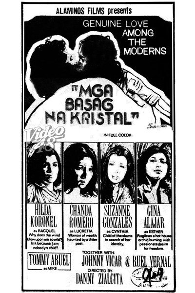 Póster de Mga basag na kristal