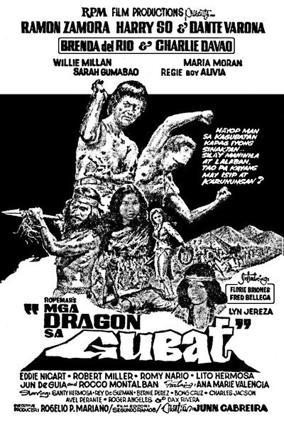 Póster de Mga dragon sa gubat