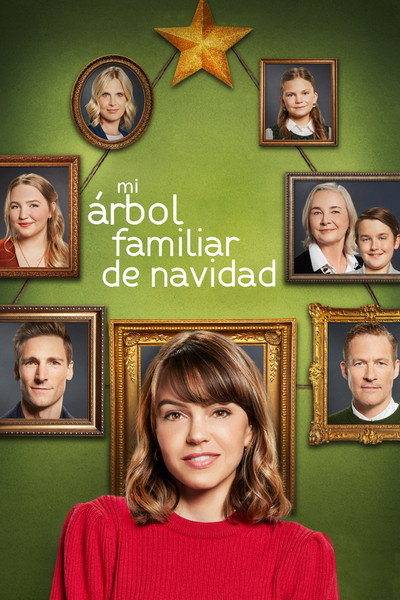 Póster de Mi árbol familiar de Navidad