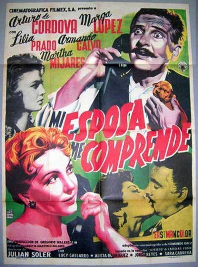 Póster de Mi esposa me comprende