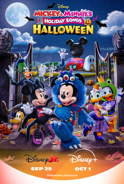 Póster de Mickey and Minnie's Holiday Songs: Halloween