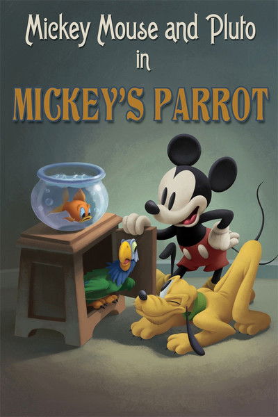 Póster de Mickey's Parrot