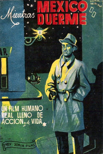Póster de Mientras México duerme