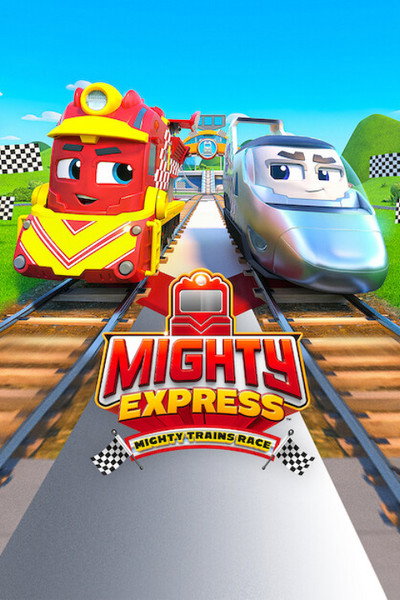 Póster de Mighty Express: Carrera de megatrenes
