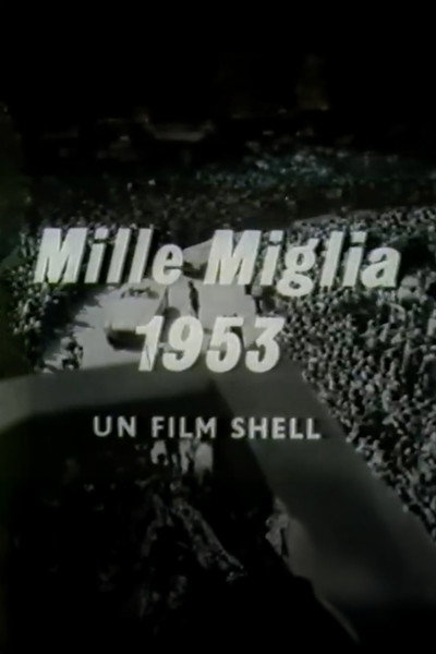 Póster de Mille miglia 1953