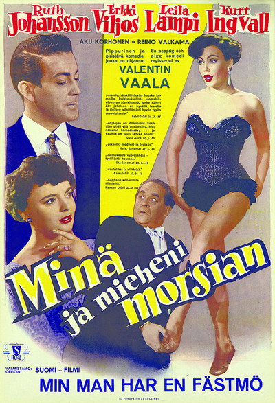 Póster de Minä ja mieheni morsian