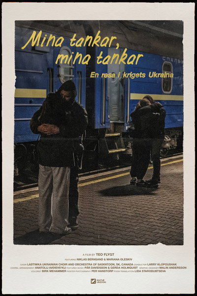 Póster de Mina tankar, mina tankar: En resa i krigets Ukraina
