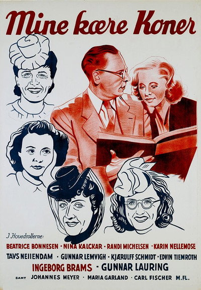 Póster de Mine kære koner