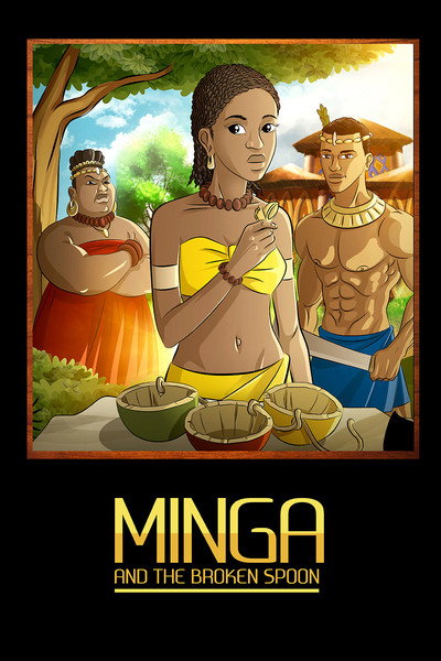 Póster de Minga et la cuillère cassée