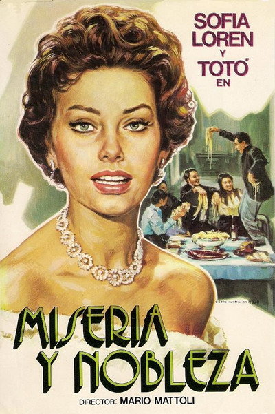 Póster de Miseria y nobleza