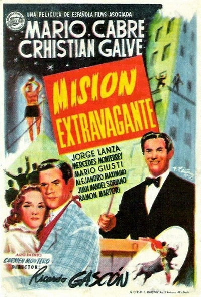 Póster de Misión extravagante