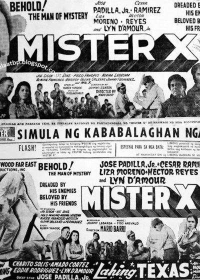 Póster de Mister X