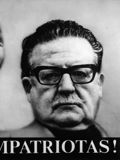 Póster de Mitbürger! - Zum Gedenken an Salvatore Allende