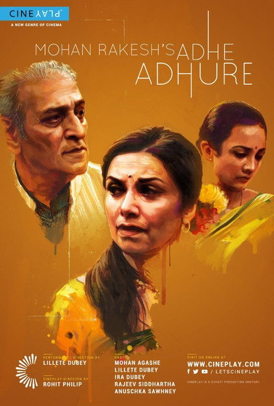 Póster de Mohan Rakesh's Adhe Adhure