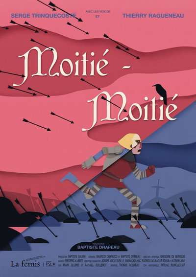 Póster de Moitié-moitié