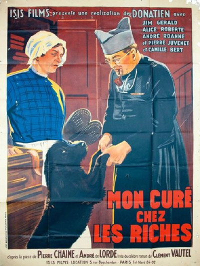Póster de Mon curé chez les riches