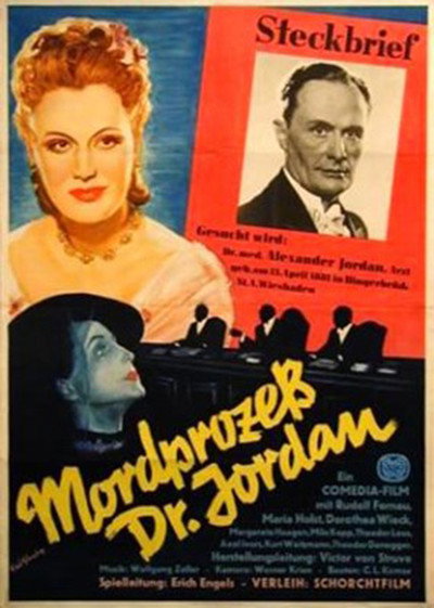 Póster de Mordprozeß Dr. Jordan