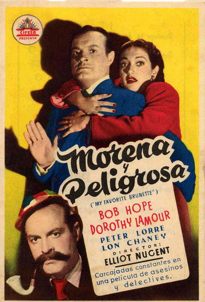 Póster de Morena y peligrosa
