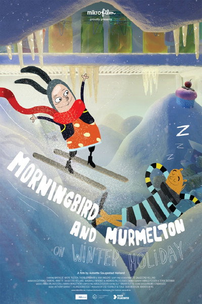 Póster de Morgenfugl og Murmeldyr på vinterferie