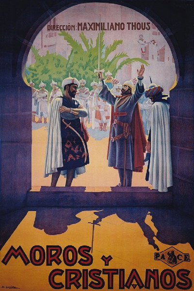 Póster de Moros y cristianos
