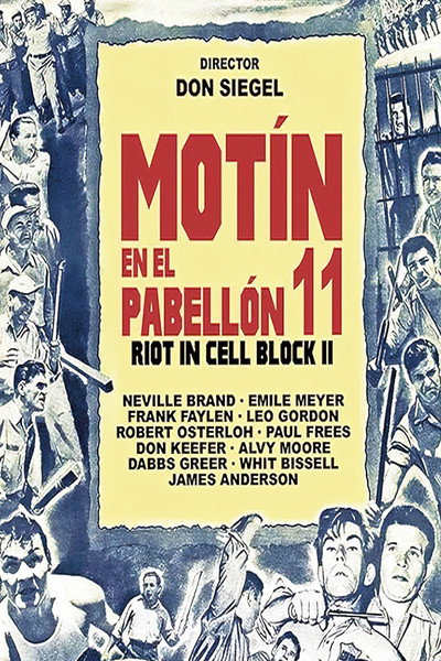 Póster de Motín en el pabellón 11