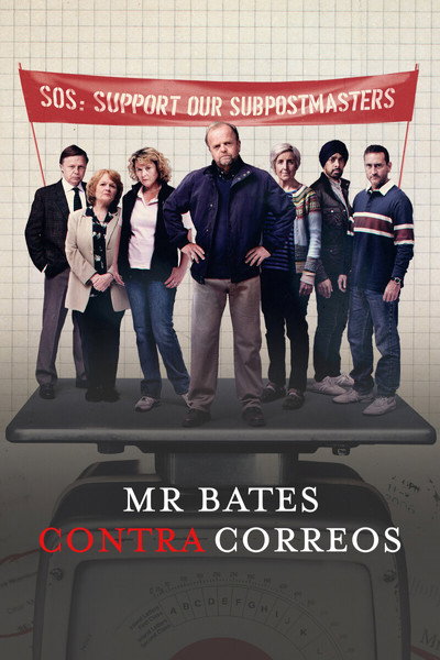 Póster de Mr Bates contra Correos