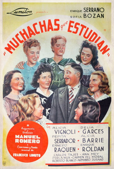 Póster de Muchachas que estudian