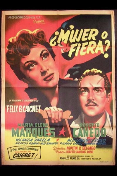 Póster de ¿Mujer... o fiera?